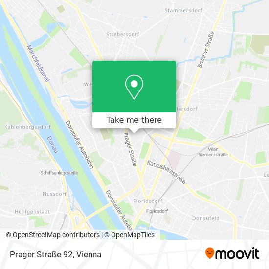 Prager Straße 92 map