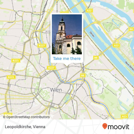 Leopoldkirche map