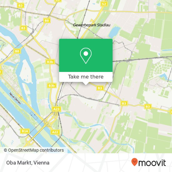 Oba Markt map