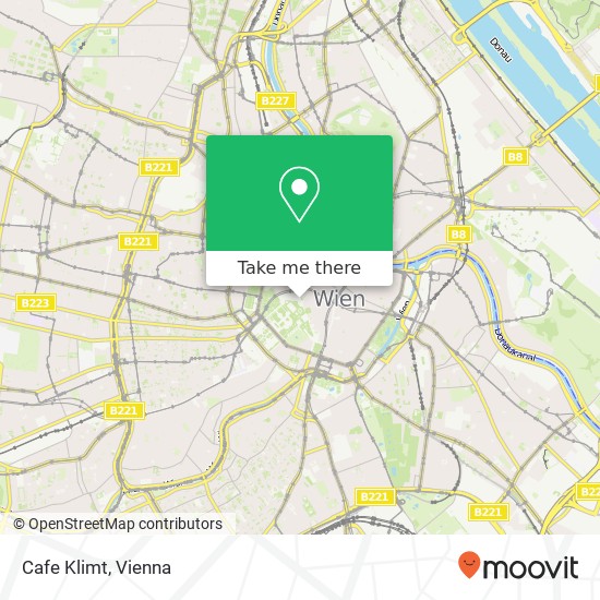 Cafe Klimt map