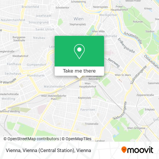 Vienna, Vienna (Central Station) map