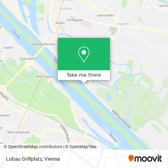 Lobau Grillplatz map
