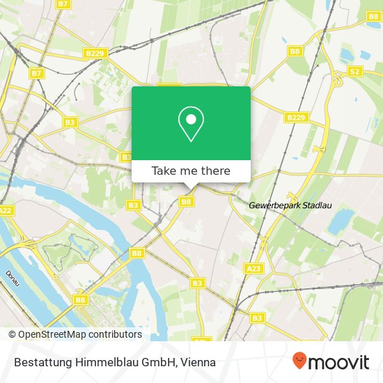 Bestattung Himmelblau GmbH map