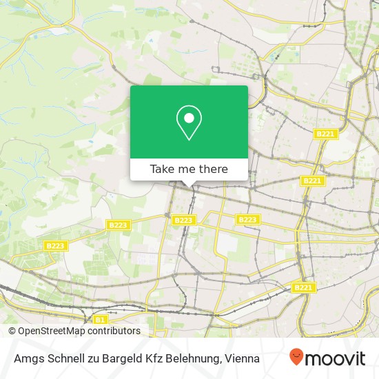 Amgs Schnell zu Bargeld Kfz Belehnung map