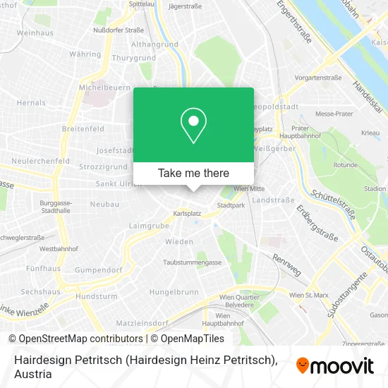 Hairdesign Petritsch (Hairdesign Heinz Petritsch) map