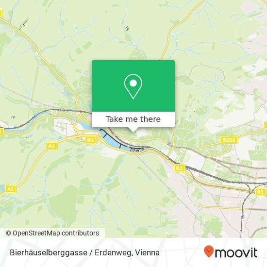 Bierhäuselberggasse / Erdenweg map