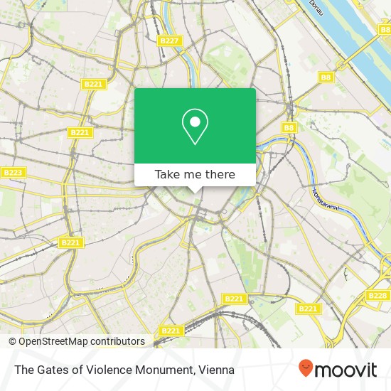 The Gates of Violence Monument map