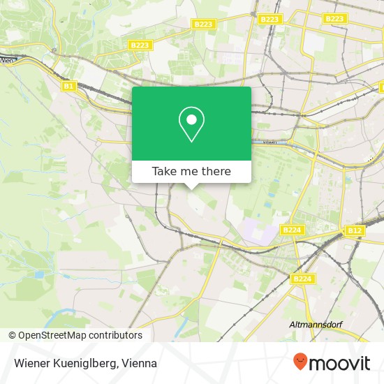 Wiener Kueniglberg map