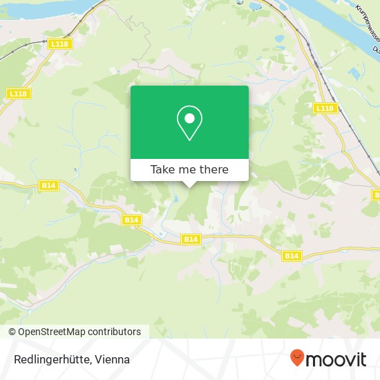 Redlingerhütte map