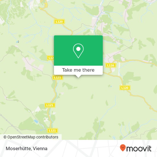 Moserhütte map