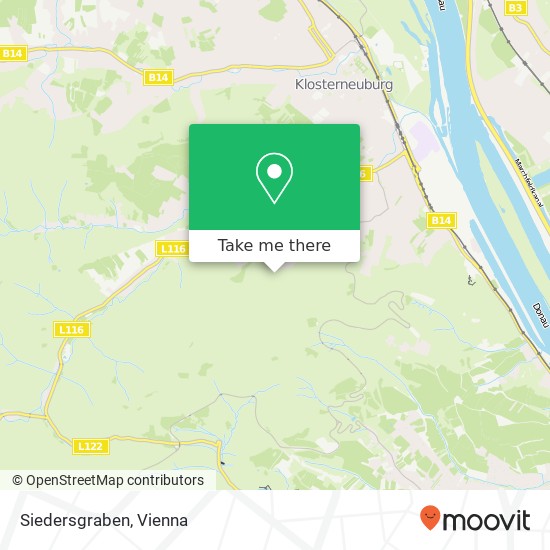 Siedersgraben map