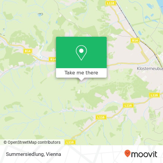 Summersiedlung map