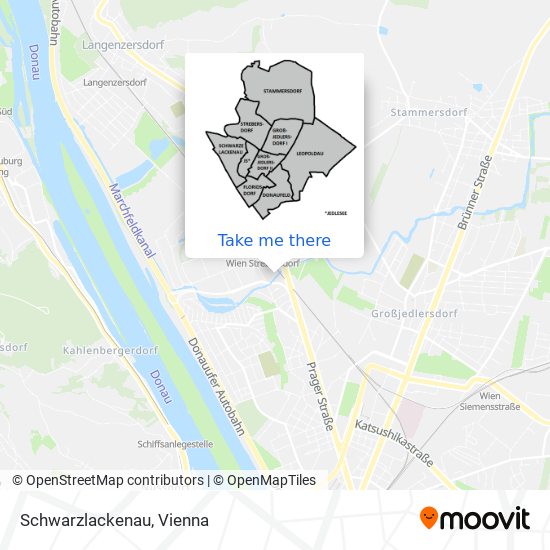 Schwarzlackenau map