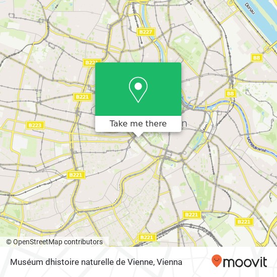 Muséum dhistoire naturelle de Vienne map