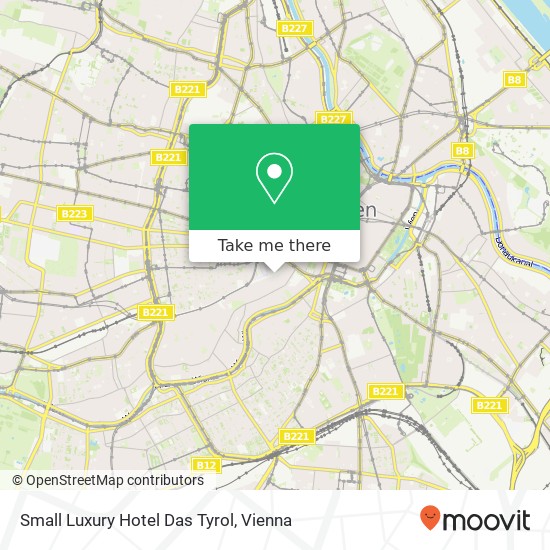 Small Luxury Hotel Das Tyrol map