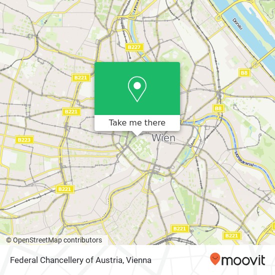 Federal Chancellery of Austria map