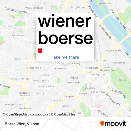 Börse Wien map
