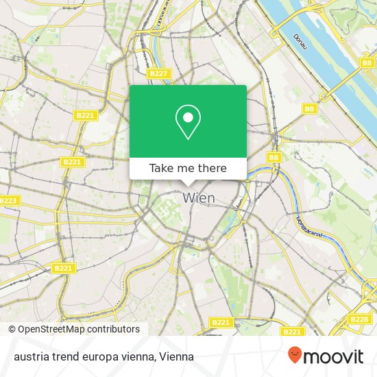 austria trend europa vienna map