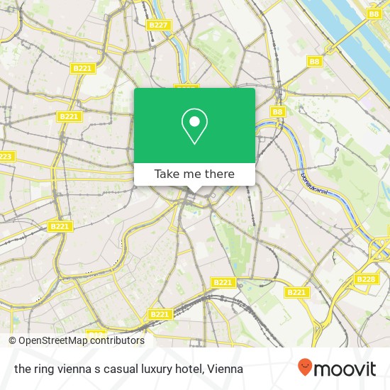 the ring vienna s casual luxury hotel map