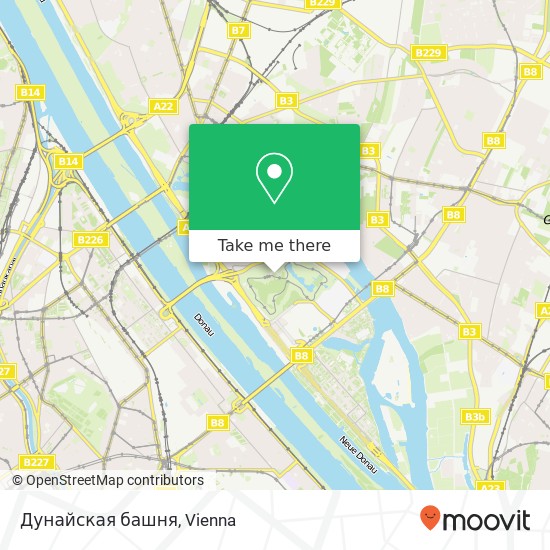 Дунайская башня map
