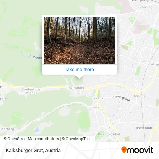 Kalksburger Grat map