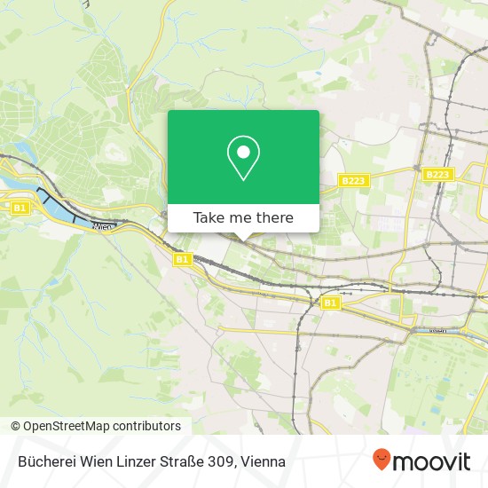 Bücherei Wien Linzer Straße 309 map