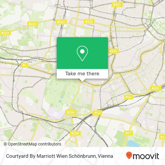 Courtyard By Marriott Wien Schönbrunn map