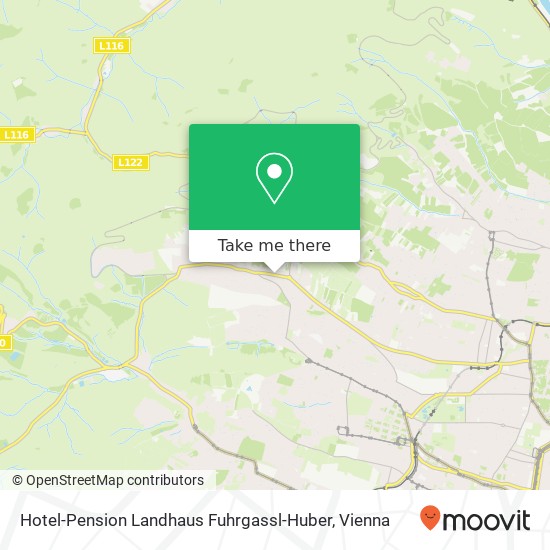 Hotel-Pension Landhaus Fuhrgassl-Huber map