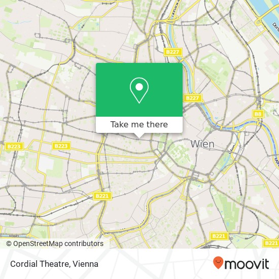 Cordial Theatre map