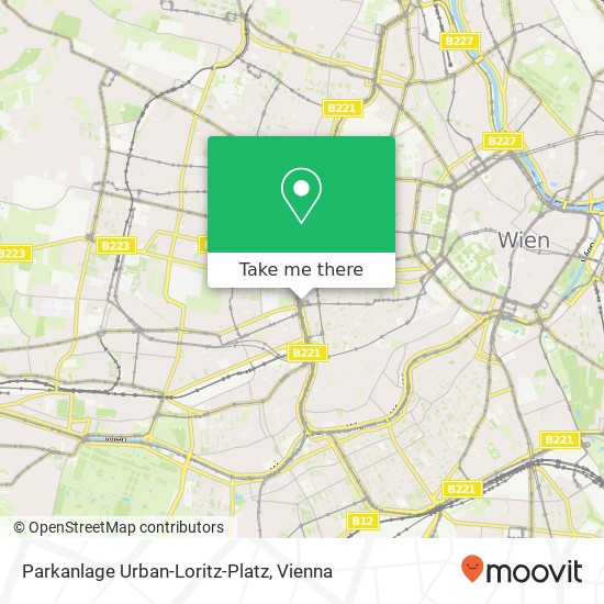 Parkanlage Urban-Loritz-Platz map