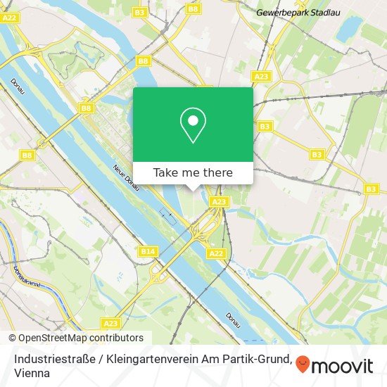 Industriestraße / Kleingartenverein Am Partik-Grund map