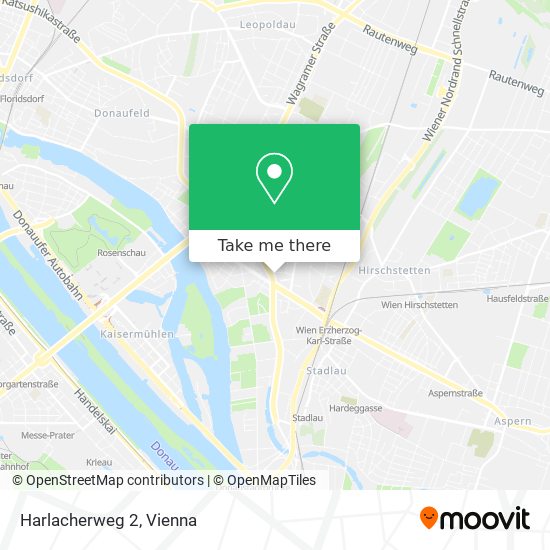 Harlacherweg 2 map