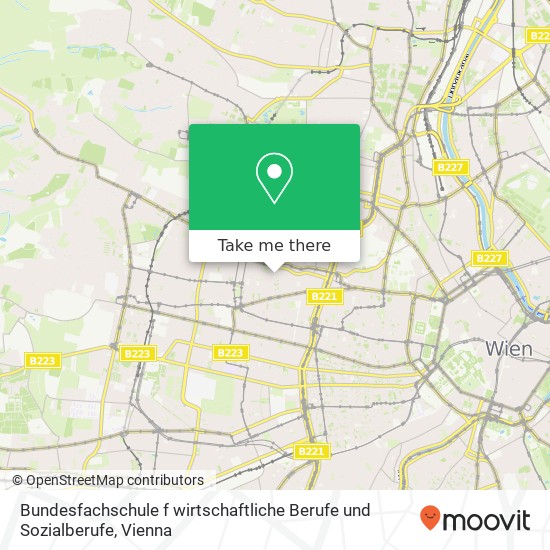 Bundesfachschule f wirtschaftliche Berufe und Sozialberufe map