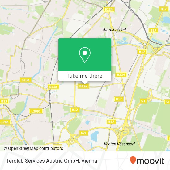 Terolab Services Austria GmbH map