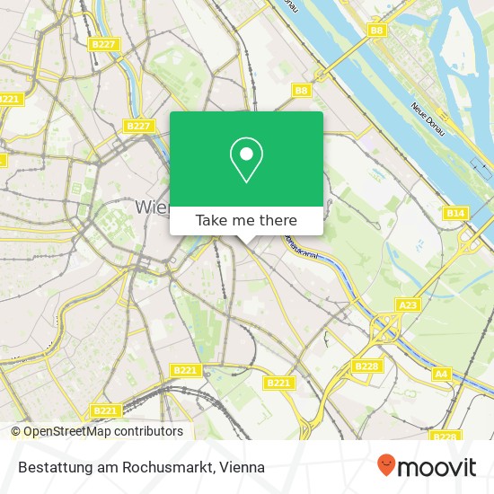 Bestattung am Rochusmarkt map
