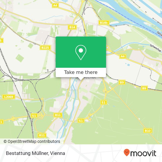 Bestattung Müllner map