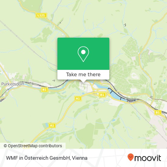 WMF in Österreich GesmbH map