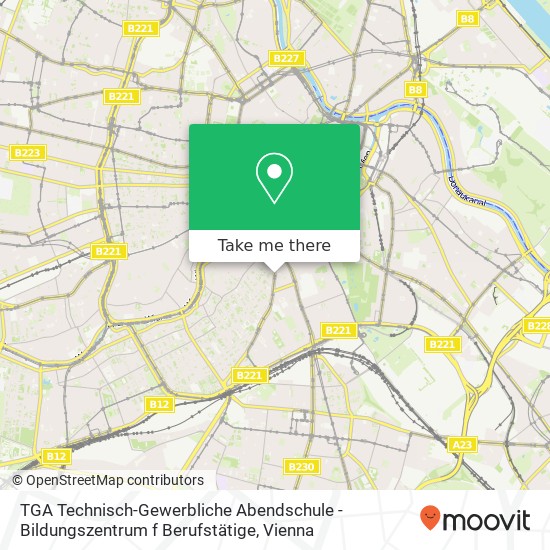 TGA Technisch-Gewerbliche Abendschule - Bildungszentrum f Berufstätige map