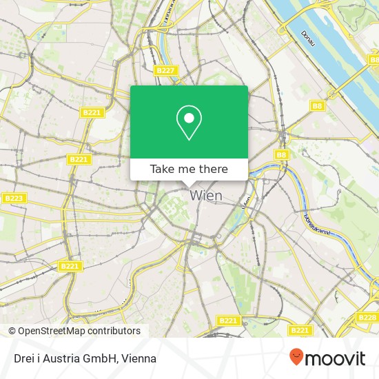 Drei i Austria GmbH map