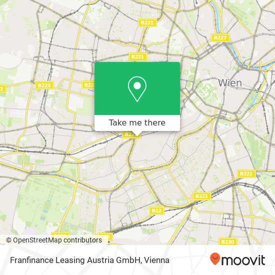 Franfinance Leasing Austria GmbH map
