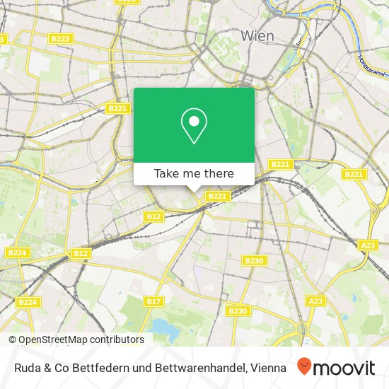 Ruda & Co Bettfedern und Bettwarenhandel map