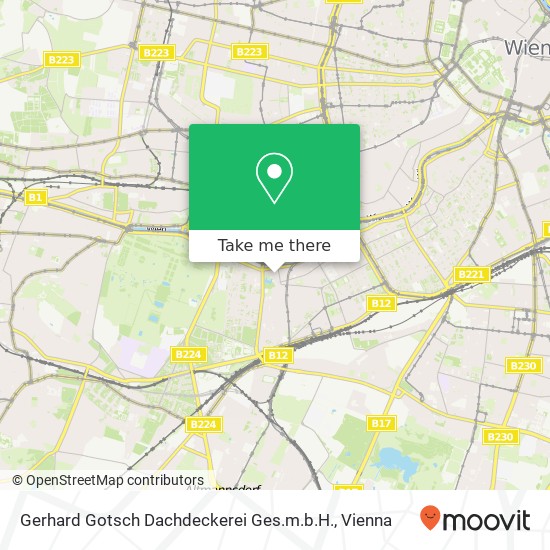 Gerhard Gotsch Dachdeckerei Ges.m.b.H. map
