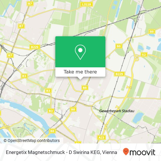 Energetix Magnetschmuck - D Swirina KEG map