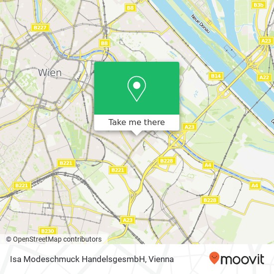 Isa Modeschmuck HandelsgesmbH map