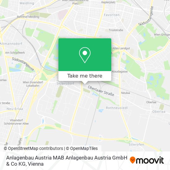 Anlagenbau Austria MAB Anlagenbau Austria GmbH & Co KG map