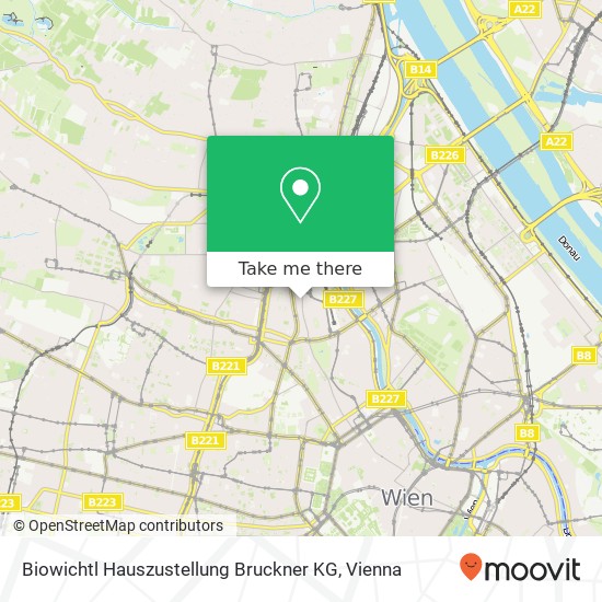 Biowichtl Hauszustellung Bruckner KG map