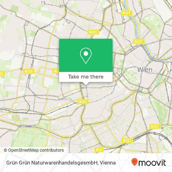 Grün Grün NaturwarenhandelsgesmbH map