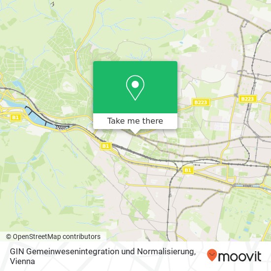 GIN Gemeinwesenintegration und Normalisierung map