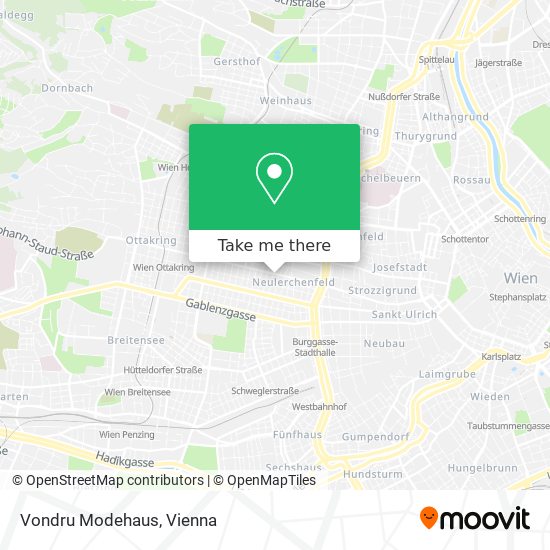 Vondru Modehaus map