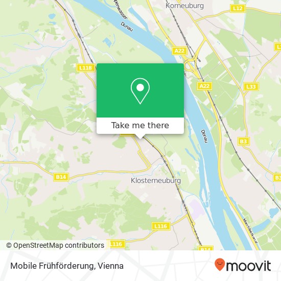 Mobile Frühförderung map